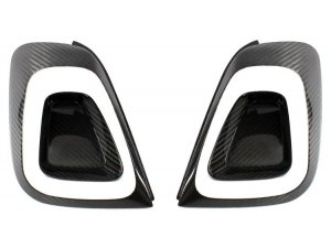 FIAT 500 Tail Light Frame Cover Kit in Carbon Fiber - European Model